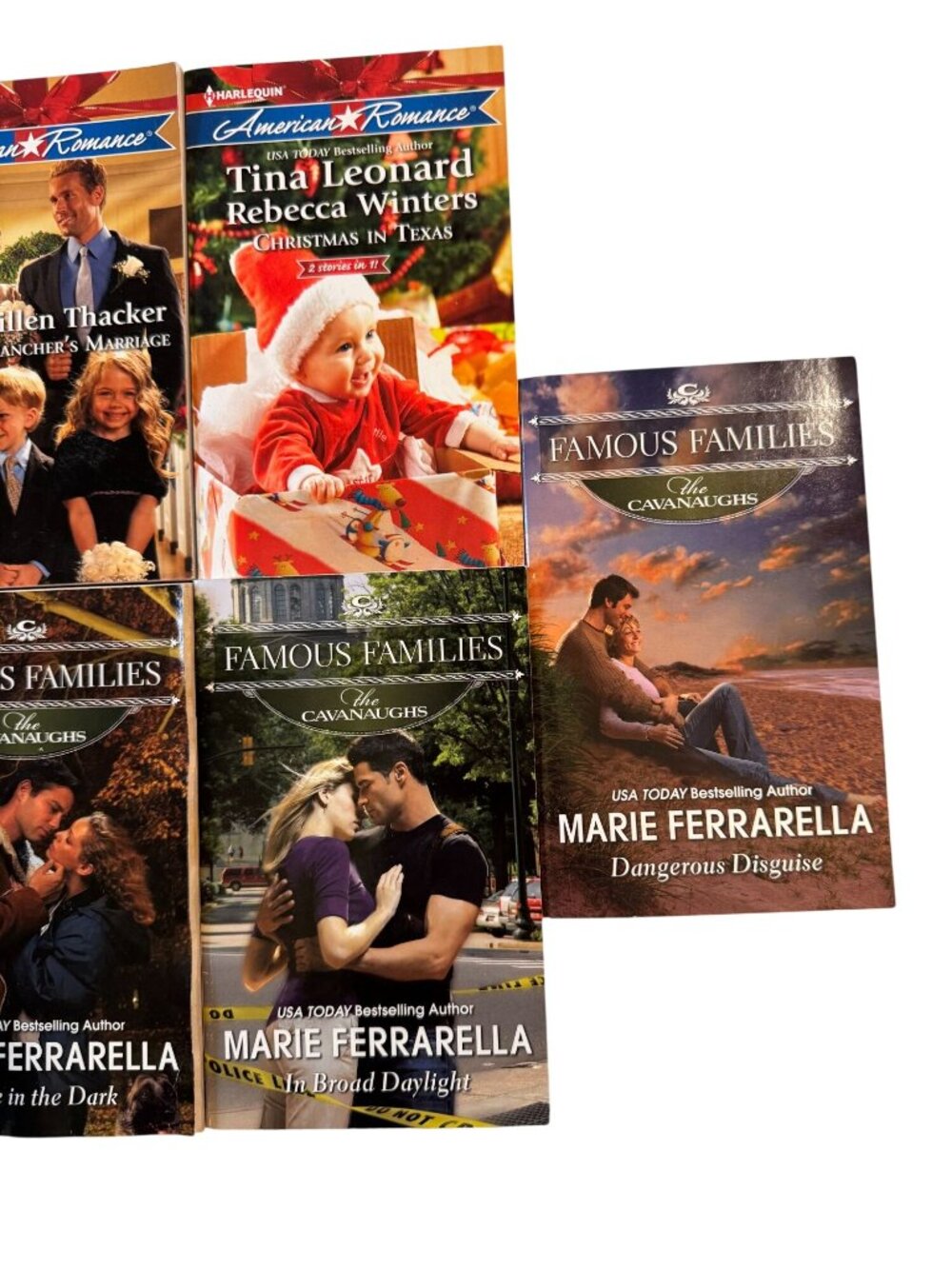 Lot of 7 Harlequin Romance Paperbacks Marie Ferrarella Cathy Gillen Thacker - Picture 3 of 6